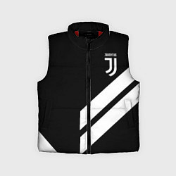 Детский жилет Juventus line white