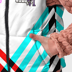Детский жилет GTA6 vice city line, цвет: 3D-красный — фото 2