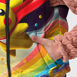 Детский жилет Super Pikachu - ai art fantasy, цвет: 3D-красный — фото 2