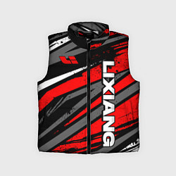 Детский жилет Lixiang - агрессивный красный, цвет: 3D-черный