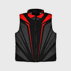 Детский жилет Sport uniform - red, цвет: 3D-светло-серый