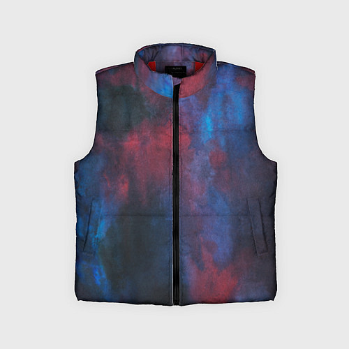 Детский жилет Тай-дай космос / 3D-Красный – фото 1