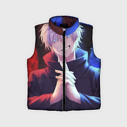 Детский жилет Аниме - магическая битва, цвет: 3D-черный