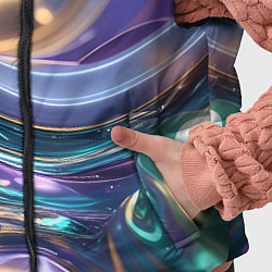 Детский жилет Космическая краска, цвет: 3D-светло-серый — фото 2