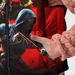 Детский жилет Assassins Creed Тени, цвет: 3D-красный — фото 2