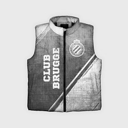 Детский жилет Club Brugge - grey gradient вертикально