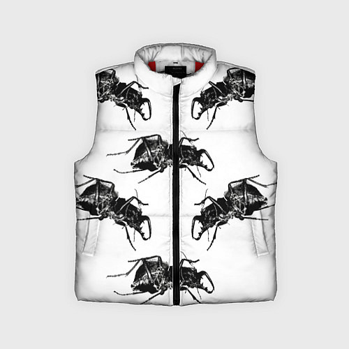 Детский жилет Mezzanine album / 3D-Красный – фото 1