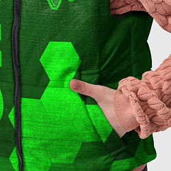 Детский жилет GTA - green gradient вертикально, цвет: 3D-черный — фото 2
