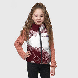 Детский жилет Сноуборд горы зовут, цвет: 3D-красный — фото 2