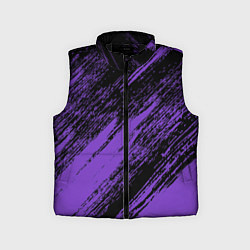 Детский жилет The color is purple and black, цвет: 3D-черный