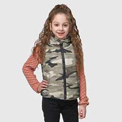 Детский жилет Песочный камуфляж, цвет: 3D-черный — фото 2