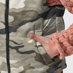 Детский жилет Песочный камуфляж, цвет: 3D-черный — фото 2