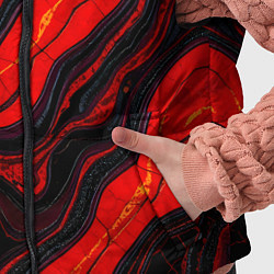 Детский жилет Срез магматической породы, цвет: 3D-черный — фото 2