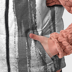 Детский жилет Cyberpunk 2077 - white gradient по-вертикали, цвет: 3D-черный — фото 2