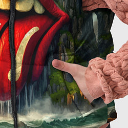 Детский жилет Rolling Stones - sea rocks, цвет: 3D-черный — фото 2