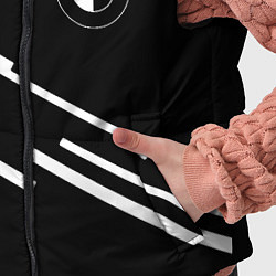 Детский жилет BMW geometry line, цвет: 3D-черный — фото 2