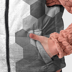 Детский жилет Elden Ring - white gradient по-вертикали, цвет: 3D-черный — фото 2