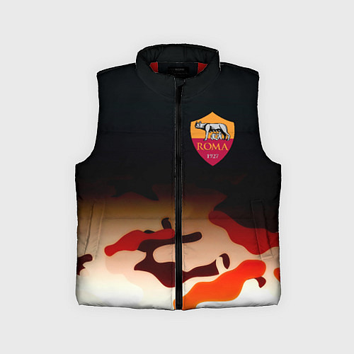 Детский жилет Roma камуфляжный стиль / 3D-Красный – фото 1