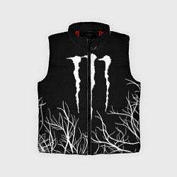 Детский жилет Monster energy лес, цвет: 3D-красный