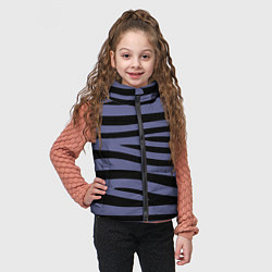 Детский жилет Морские полоски, цвет: 3D-светло-серый — фото 2