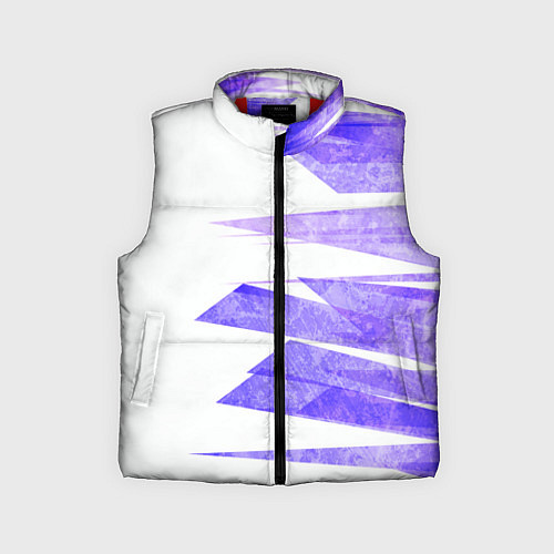 Детский жилет Color white purple / 3D-Красный – фото 1