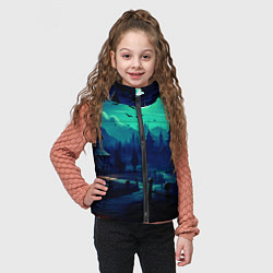 Детский жилет Day of the Dead - Хэллоуин, цвет: 3D-черный — фото 2