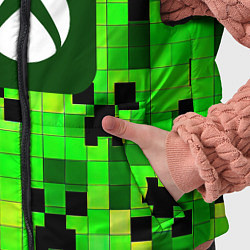 Детский жилет Minecraft xbox, цвет: 3D-черный — фото 2