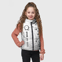 Детский жилет God of War - white gradient по-вертикали, цвет: 3D-черный — фото 2