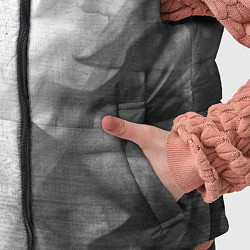 Детский жилет Infiniti - white gradient по-вертикали, цвет: 3D-черный — фото 2