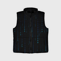 Детский жилет Color black blue, цвет: 3D-черный