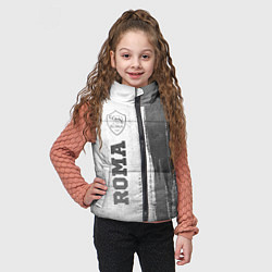 Детский жилет Roma - white gradient по-вертикали, цвет: 3D-черный — фото 2