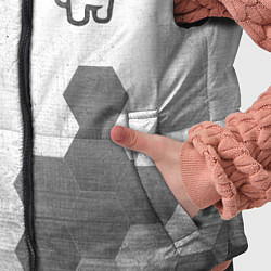 Детский жилет Among Us - white gradient вертикально, цвет: 3D-черный — фото 2
