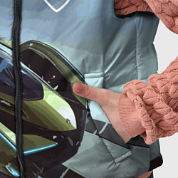 Детский жилет Lamborghini - motorsport extreme, цвет: 3D-черный — фото 2