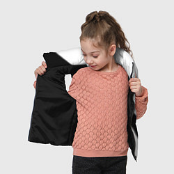 Детский жилет Real Madrid geometry black, цвет: 3D-черный — фото 2