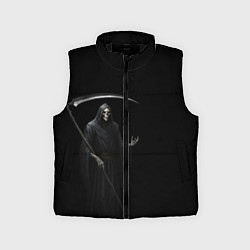 Детский жилет Memento mortis, цвет: 3D-черный