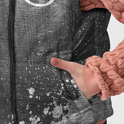 Детский жилет Mazda - grey gradient вертикально, цвет: 3D-черный — фото 2