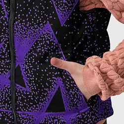 Детский жилет The triangle is purple, цвет: 3D-черный — фото 2