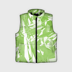 Детский жилет Color white green, цвет: 3D-черный