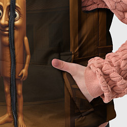 Детский жилет Дмитрий мем, цвет: 3D-черный — фото 2