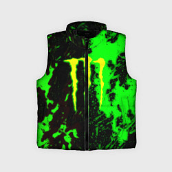 Детский жилет Monster energy кислотные краски