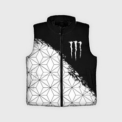 Детский жилет Monster energy geometry splash, цвет: 3D-черный