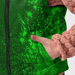 Детский жилет Great Wall - green gradient по-вертикали, цвет: 3D-черный — фото 2