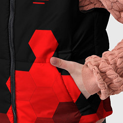 Детский жилет Haval - red gradient вертикально, цвет: 3D-черный — фото 2