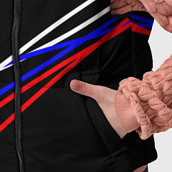 Детский жилет Герб и полосы цветов флага на чёрном, цвет: 3D-черный — фото 2