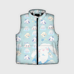 Детский жилет Нежные зайки