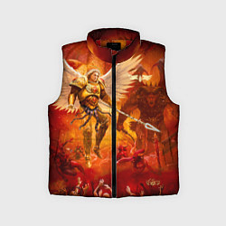 Детский жилет Сангвиний великий ангел, цвет: 3D-красный