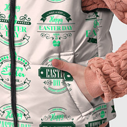 Детский жилет Easter turquoise, цвет: 3D-черный — фото 2