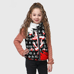 Детский жилет Doom dark age japan, цвет: 3D-черный — фото 2