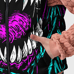 Детский жилет Клыки венома, цвет: 3D-черный — фото 2