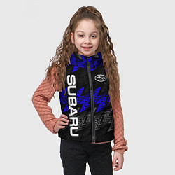 Детский жилет Субару - blue, цвет: 3D-черный — фото 2